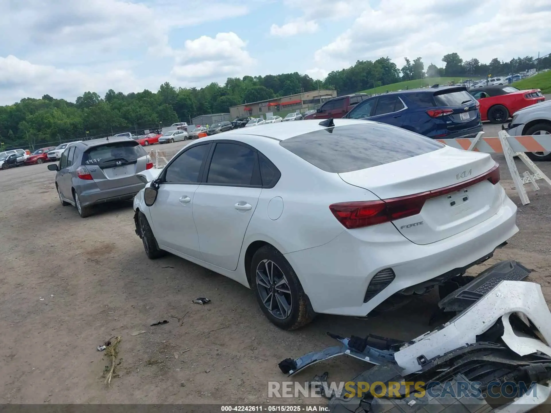 3 Photograph of a damaged car 3KPF24AD7PE641760 KIA FORTE 2023