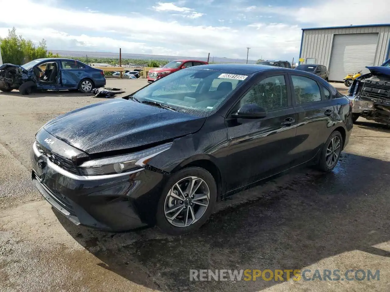 1 Photograph of a damaged car 3KPF24AD7PE648563 KIA FORTE 2023