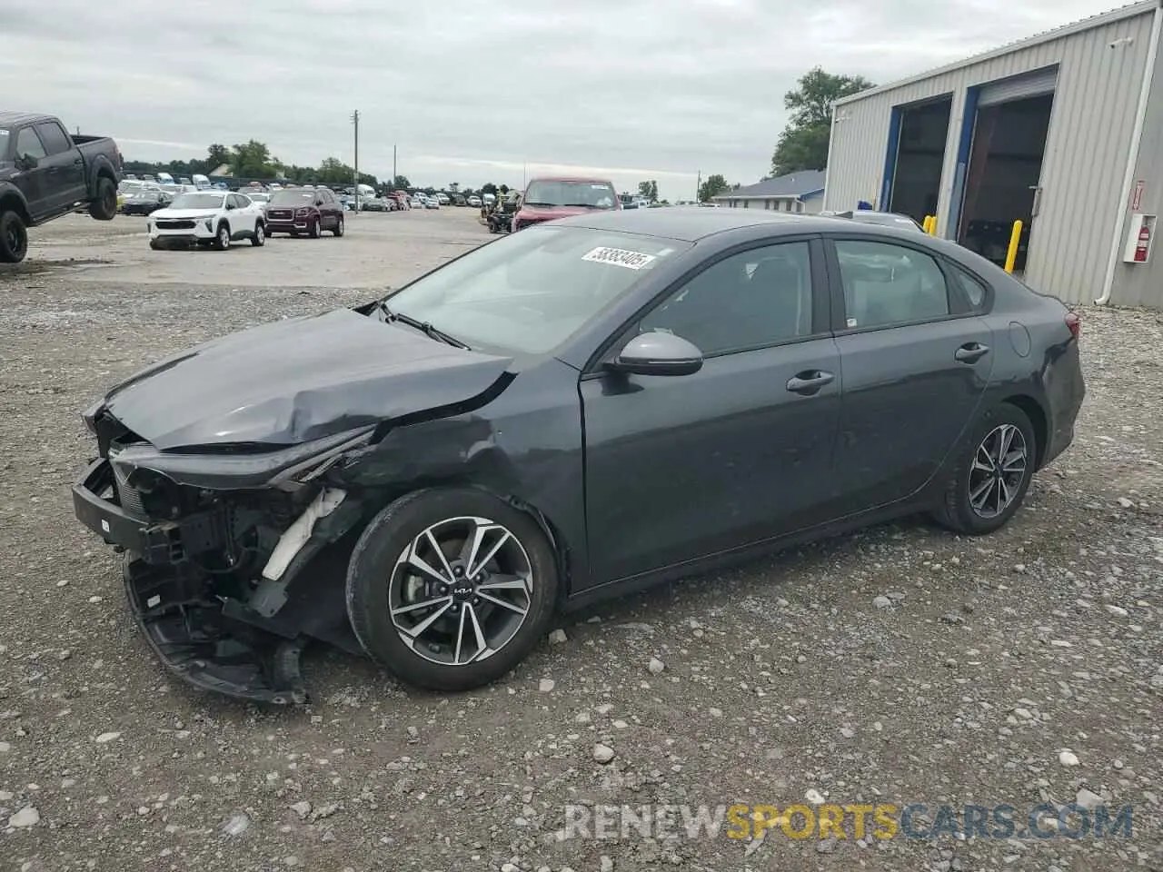 1 Photograph of a damaged car 3KPF24AD7PE653438 KIA FORTE 2023