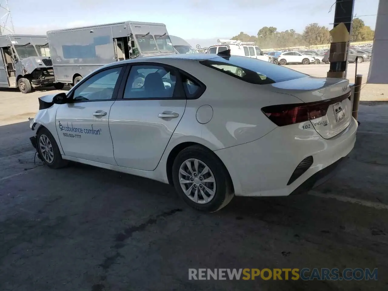 2 Photograph of a damaged car 3KPF24AD7PE656839 KIA FORTE 2023