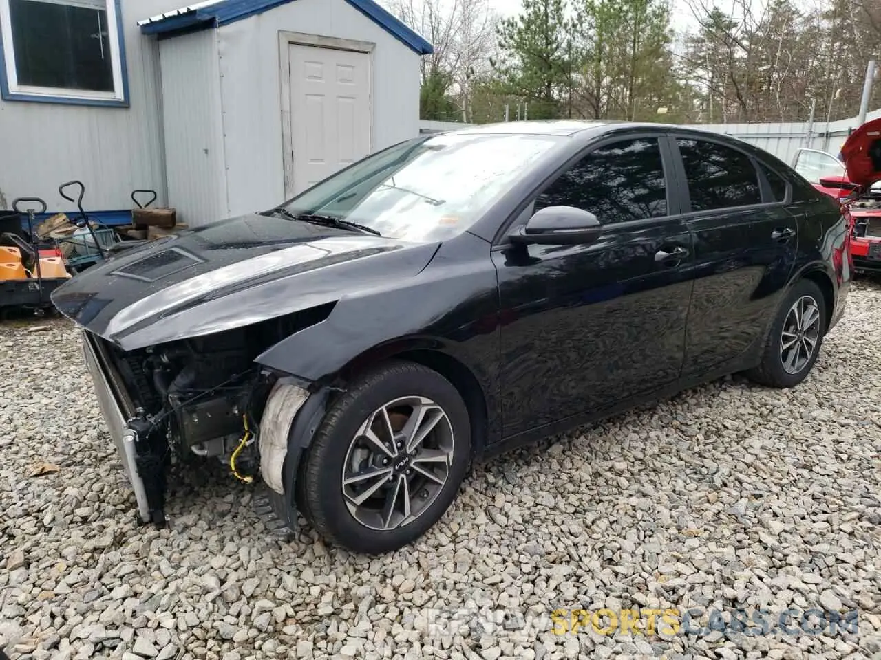 1 Photograph of a damaged car 3KPF24AD7PE662026 KIA FORTE 2023