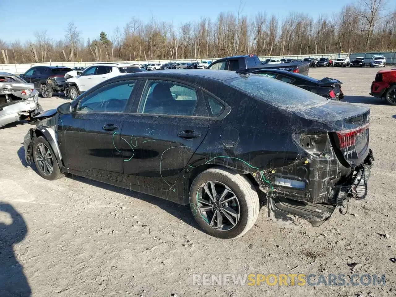 2 Photograph of a damaged car 3KPF24AD7PE662933 KIA FORTE 2023