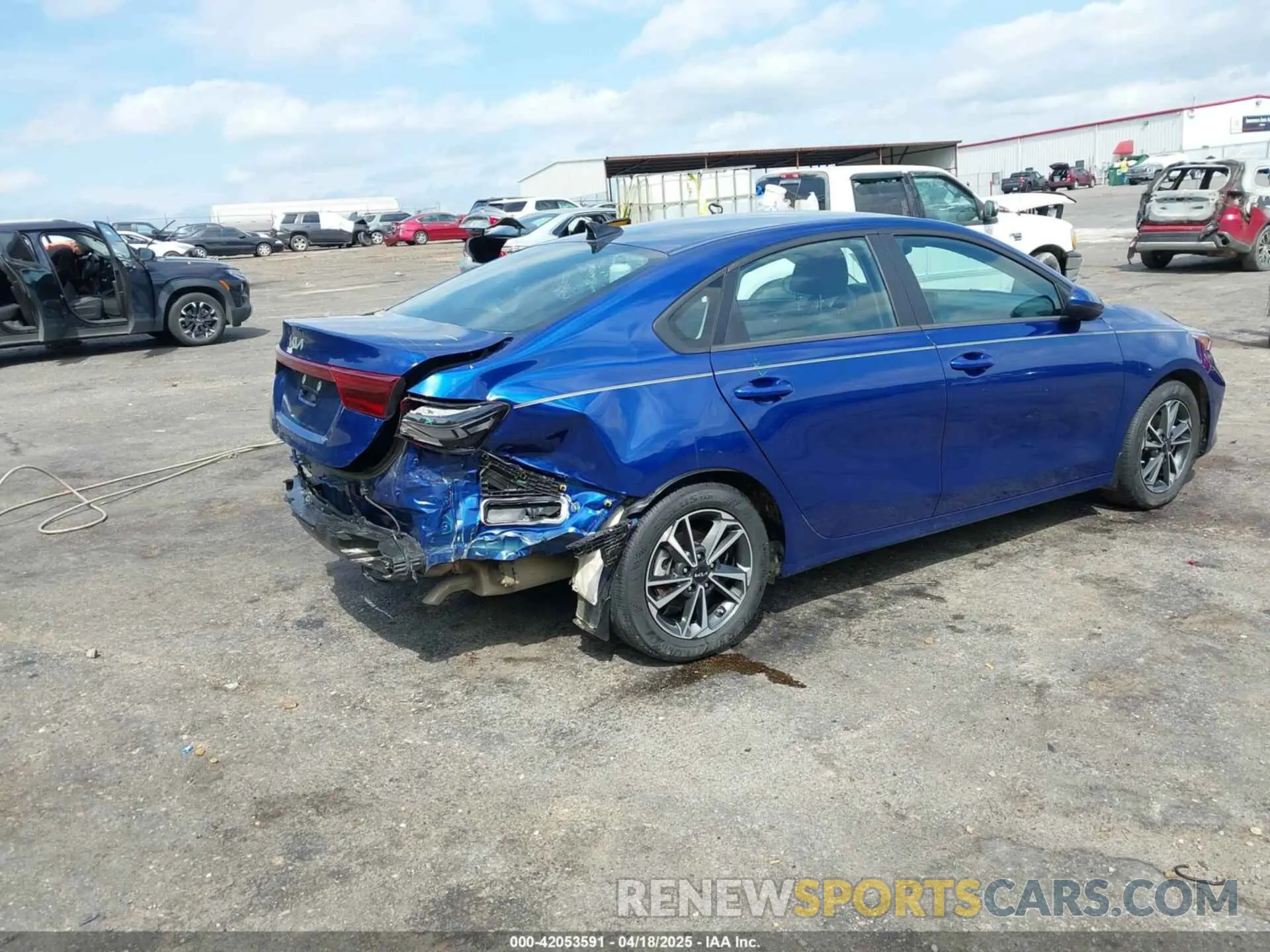 4 Photograph of a damaged car 3KPF24AD7PE682132 KIA FORTE 2023
