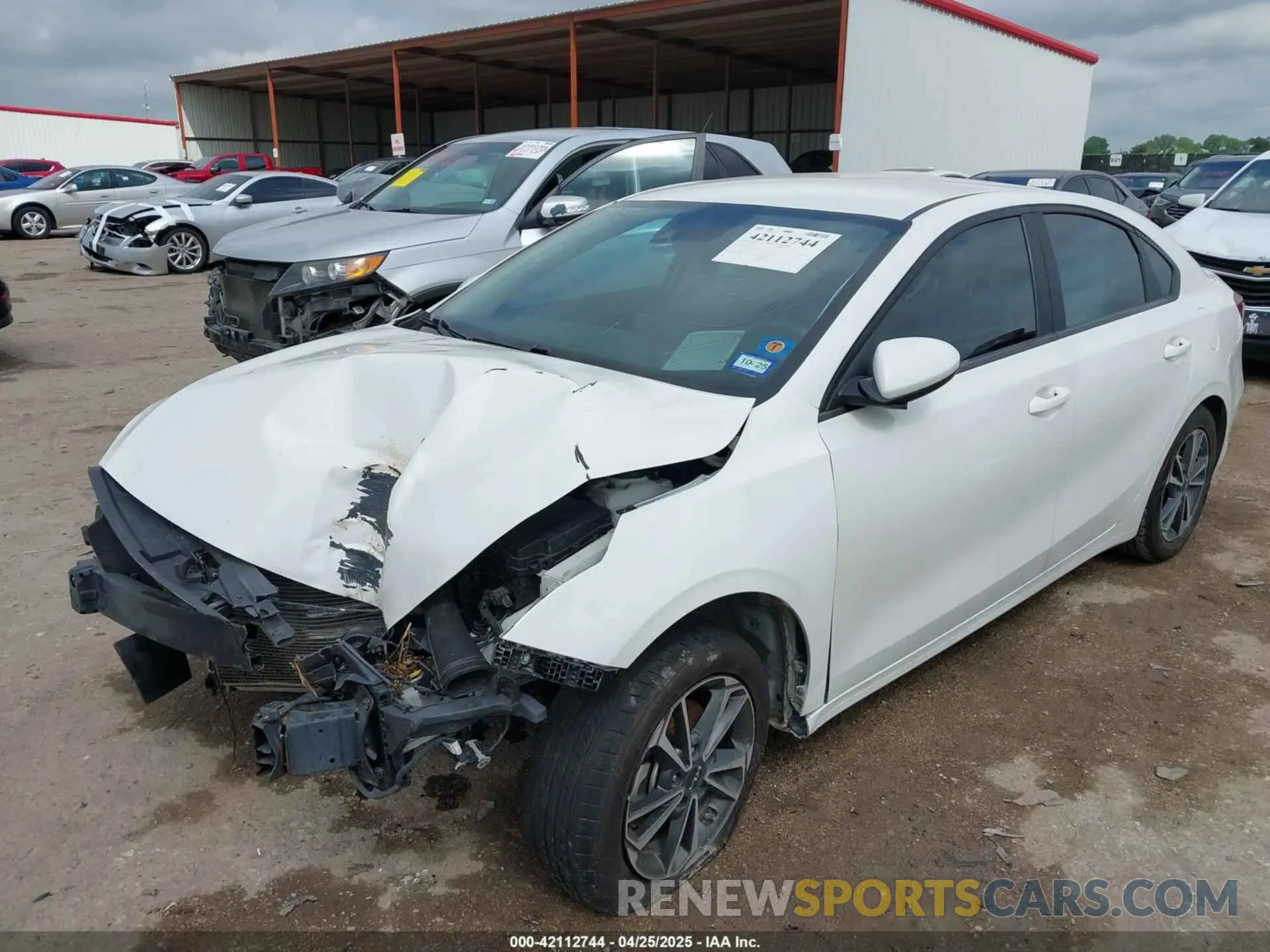 2 Photograph of a damaged car 3KPF24AD7PE686469 KIA FORTE 2023