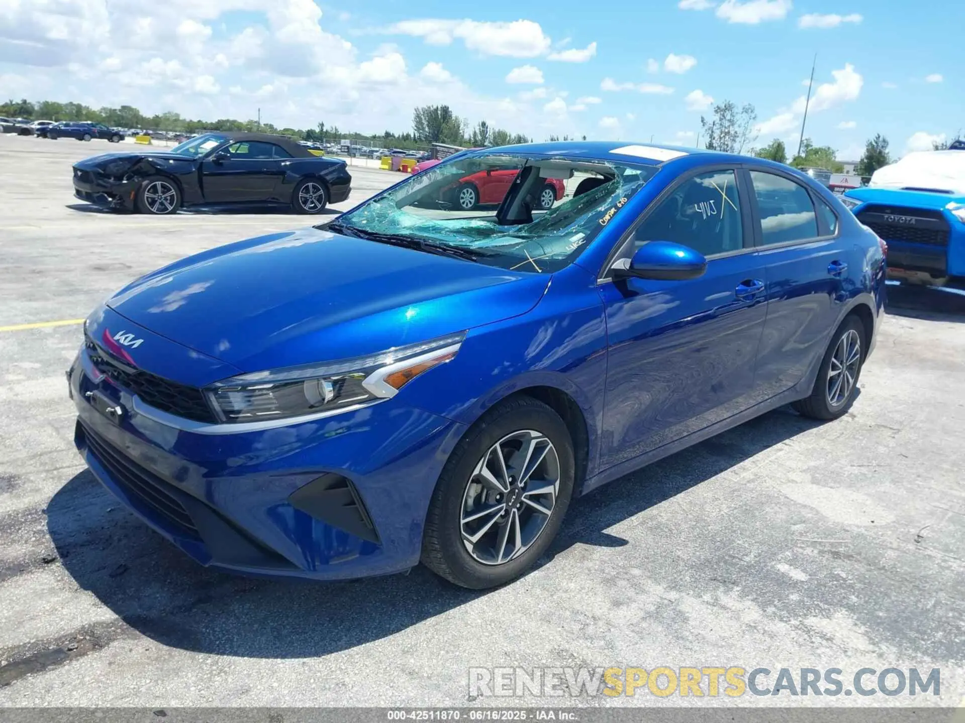 2 Photograph of a damaged car 3KPF24AD7PE690912 KIA FORTE 2023