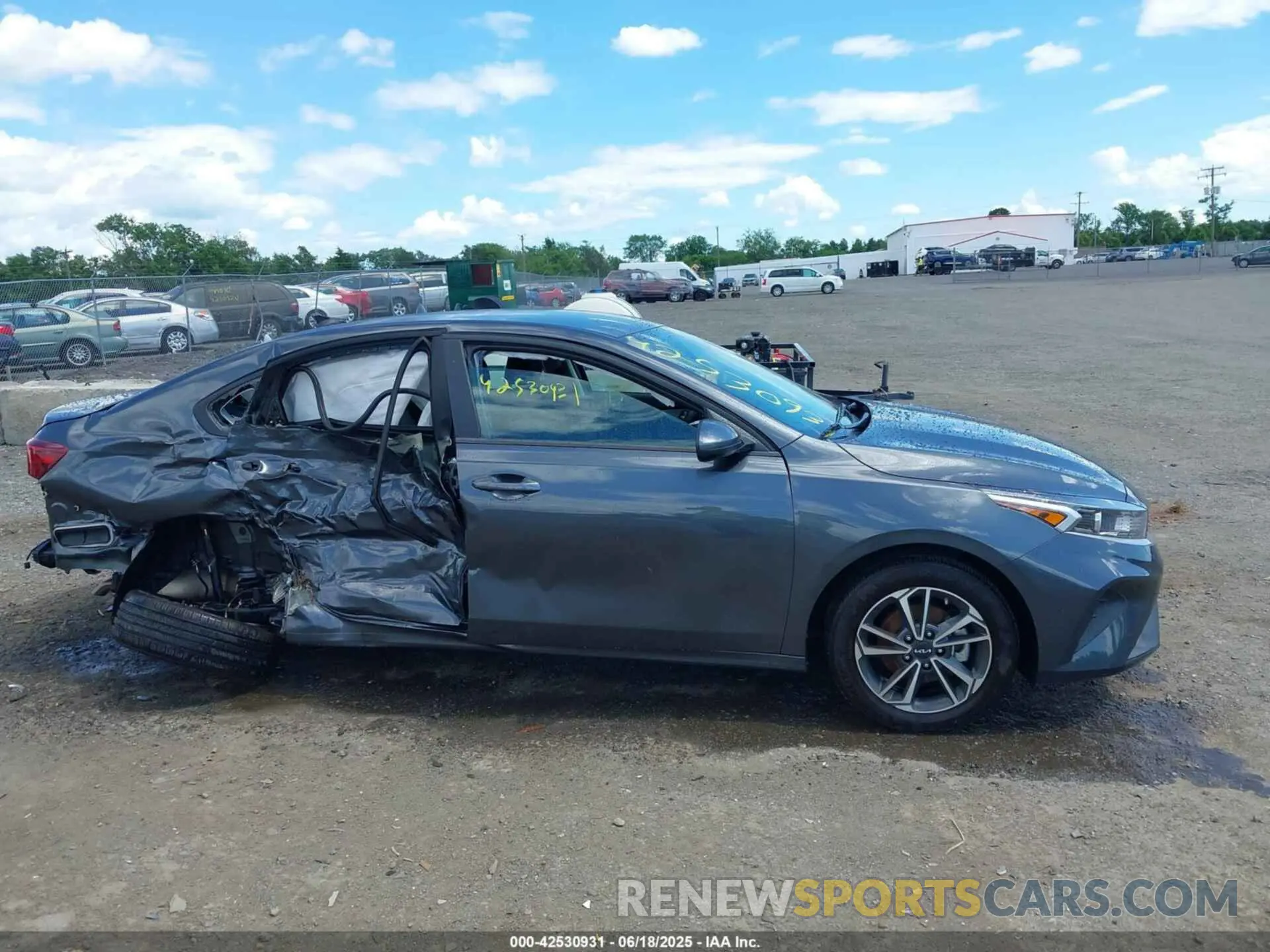 6 Photograph of a damaged car 3KPF24AD7PE693390 KIA FORTE 2023