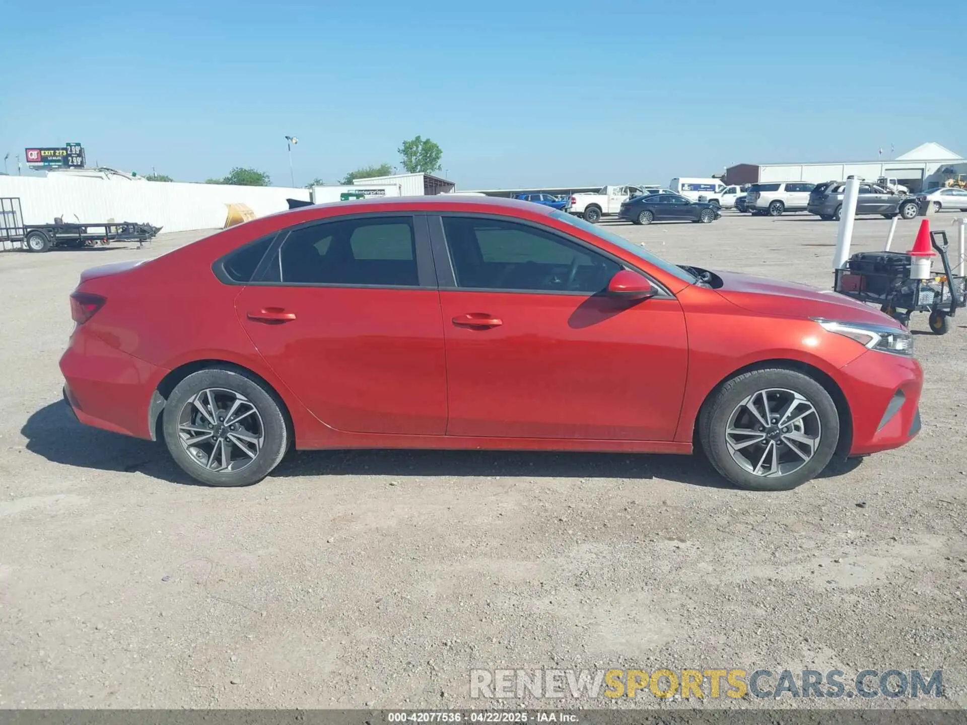 13 Photograph of a damaged car 3KPF24AD8PE541795 KIA FORTE 2023