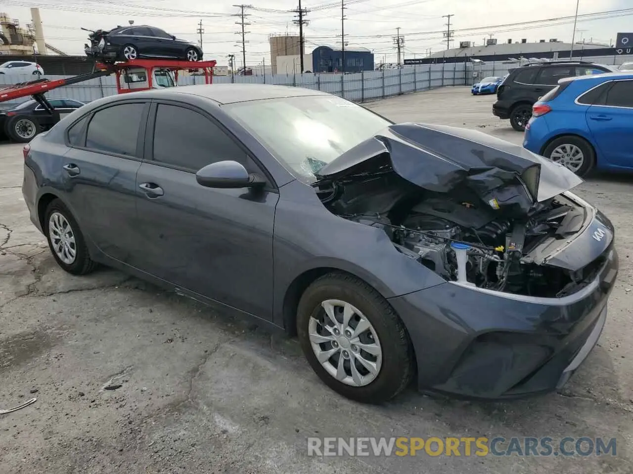 4 Photograph of a damaged car 3KPF24AD8PE550657 KIA FORTE 2023