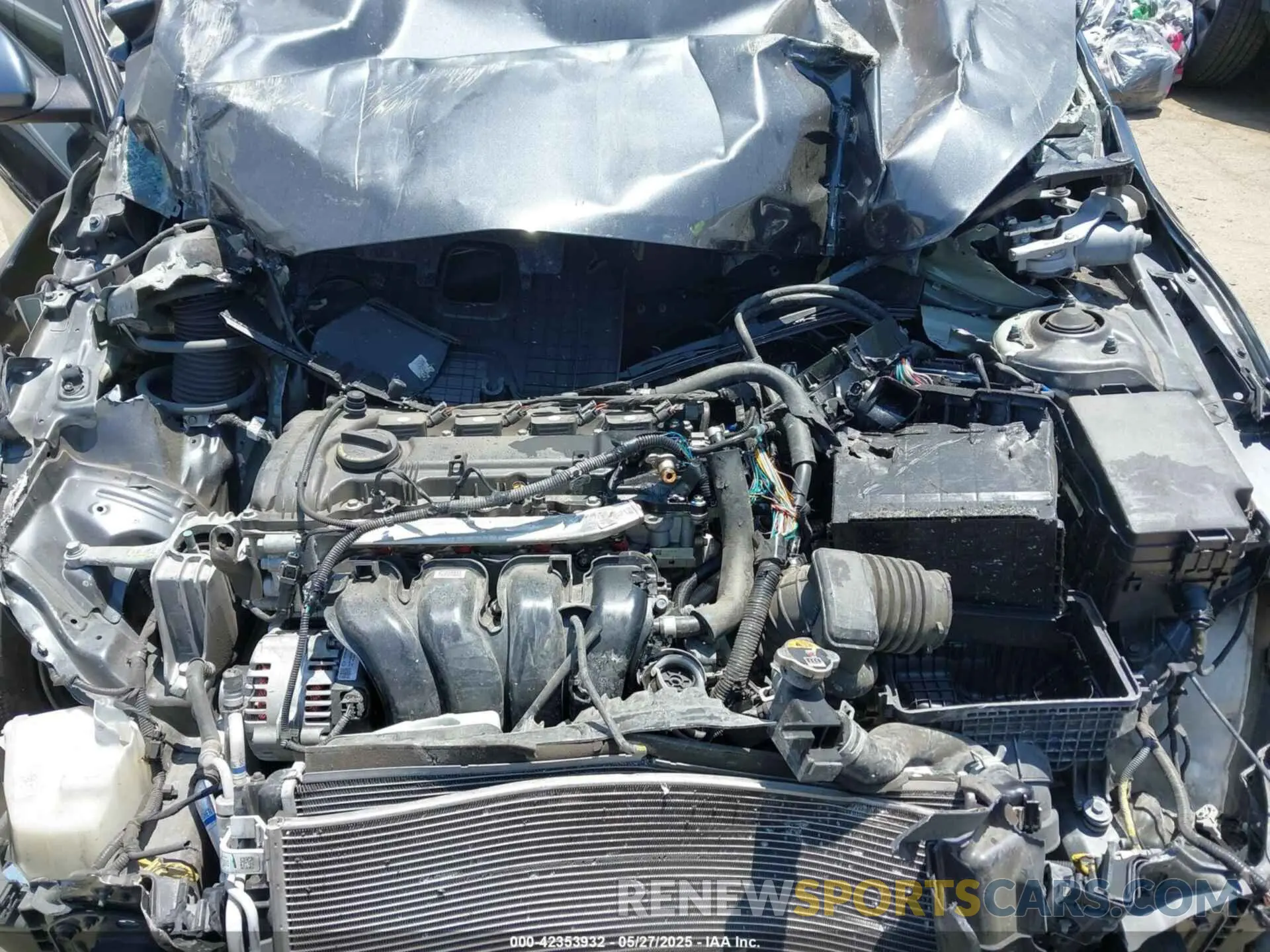 10 Photograph of a damaged car 3KPF24AD8PE552702 KIA FORTE 2023