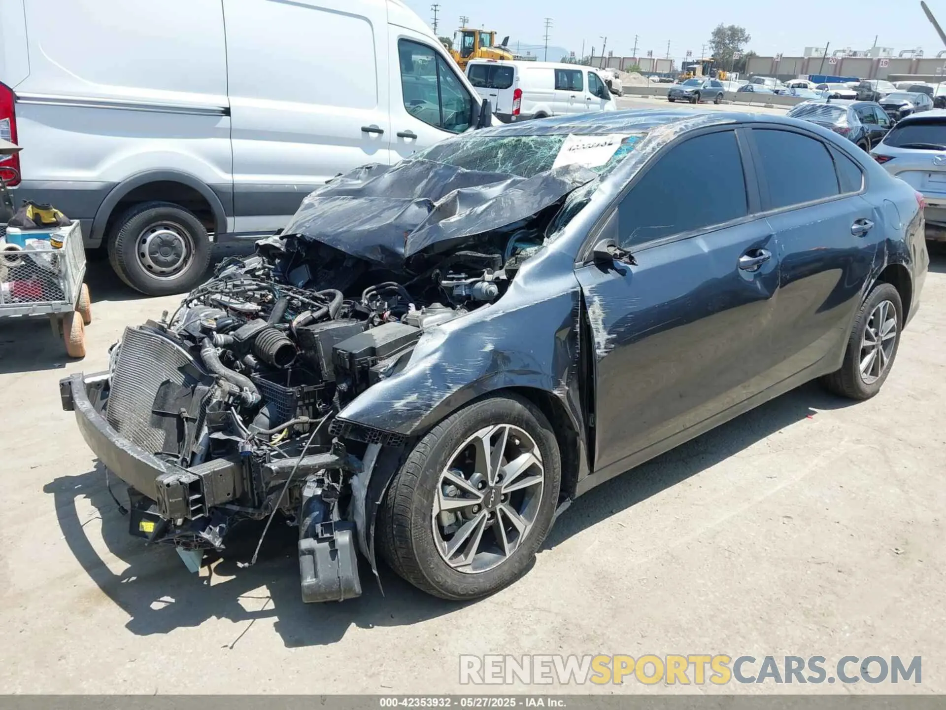 2 Photograph of a damaged car 3KPF24AD8PE552702 KIA FORTE 2023