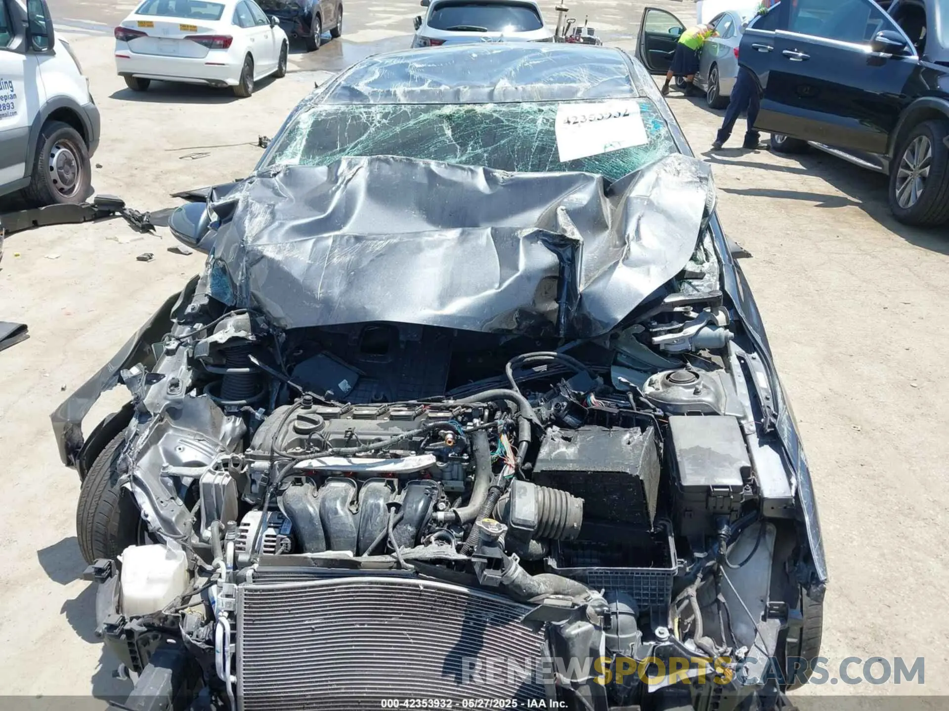 6 Photograph of a damaged car 3KPF24AD8PE552702 KIA FORTE 2023