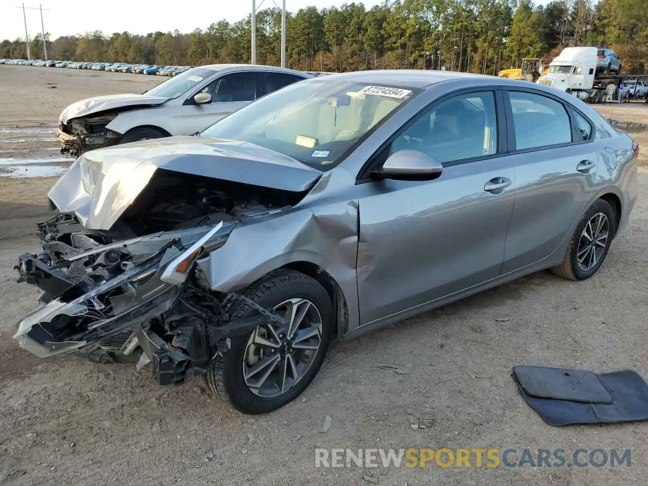1 Photograph of a damaged car 3KPF24AD8PE553428 KIA FORTE 2023