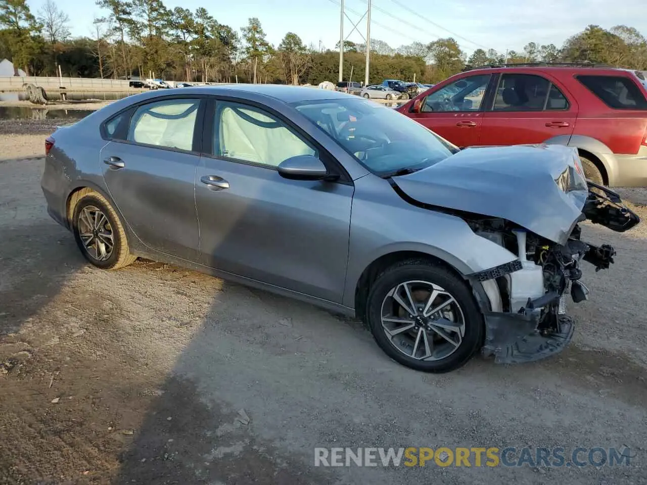 4 Photograph of a damaged car 3KPF24AD8PE553428 KIA FORTE 2023