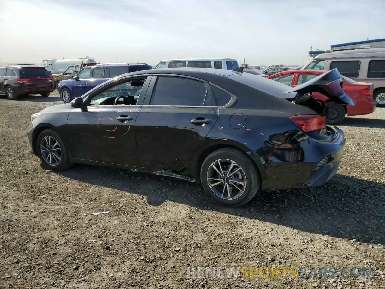2 Photograph of a damaged car 3KPF24AD8PE556393 KIA FORTE 2023