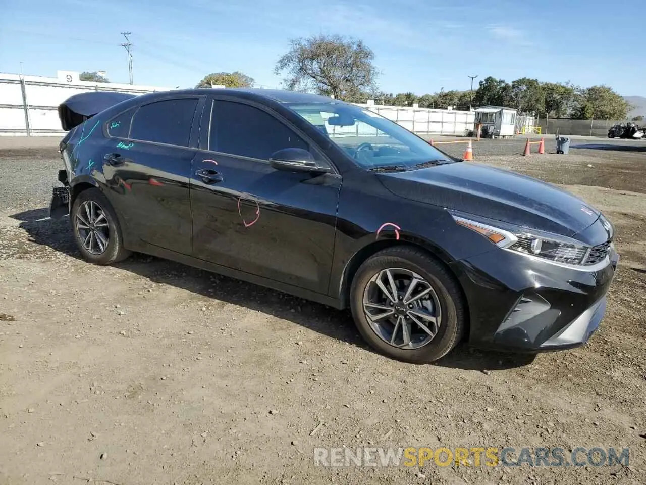 4 Photograph of a damaged car 3KPF24AD8PE556393 KIA FORTE 2023