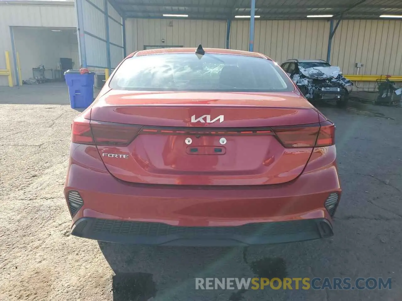 6 Photograph of a damaged car 3KPF24AD8PE564204 KIA FORTE 2023