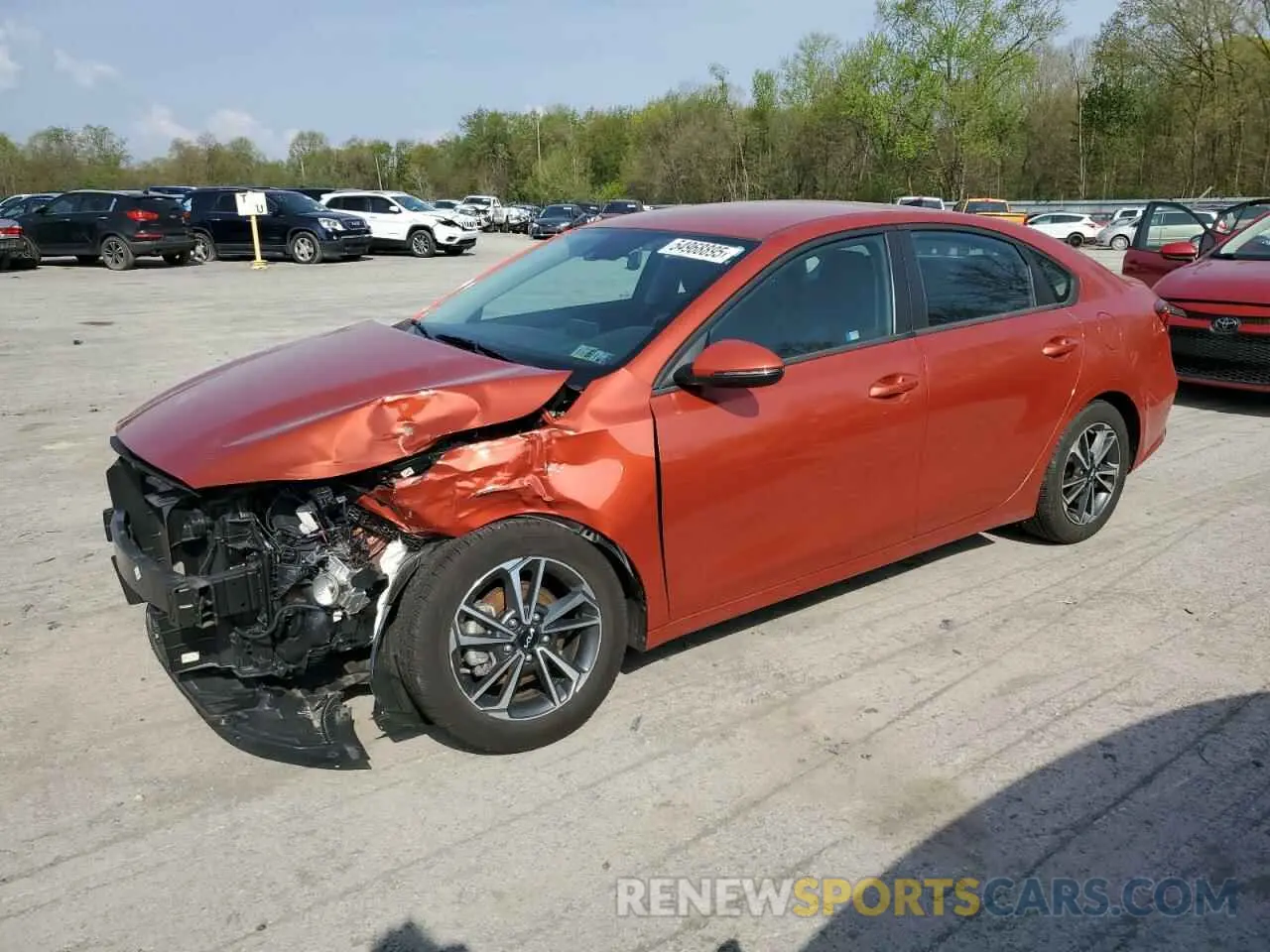1 Photograph of a damaged car 3KPF24AD8PE570536 KIA FORTE 2023