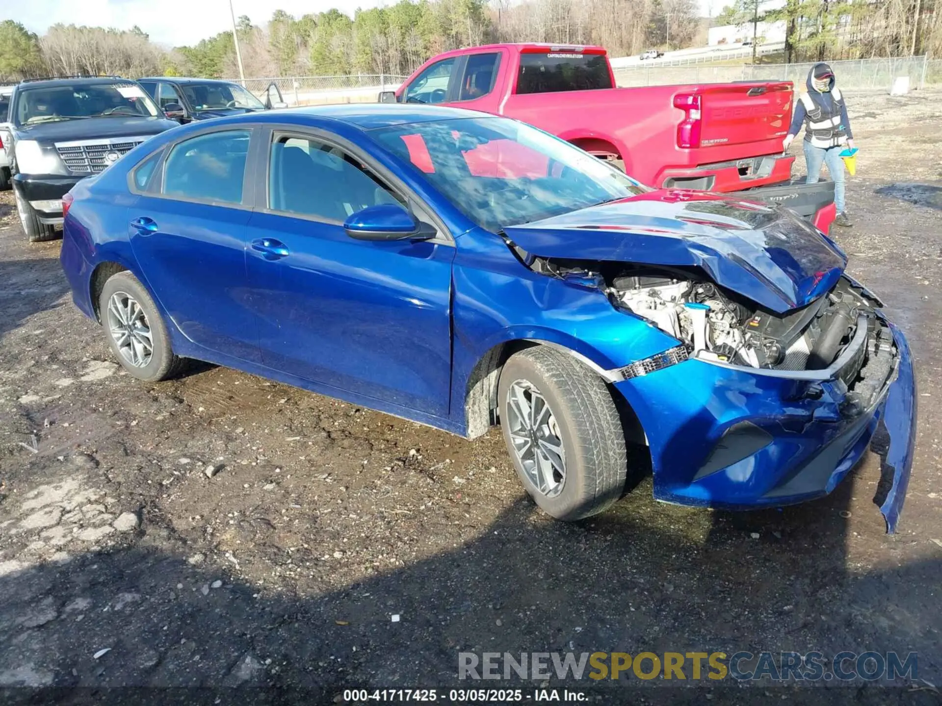 1 Photograph of a damaged car 3KPF24AD8PE579706 KIA FORTE 2023