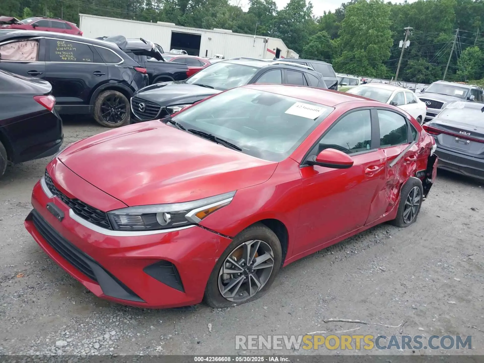 2 Photograph of a damaged car 3KPF24AD8PE582105 KIA FORTE 2023