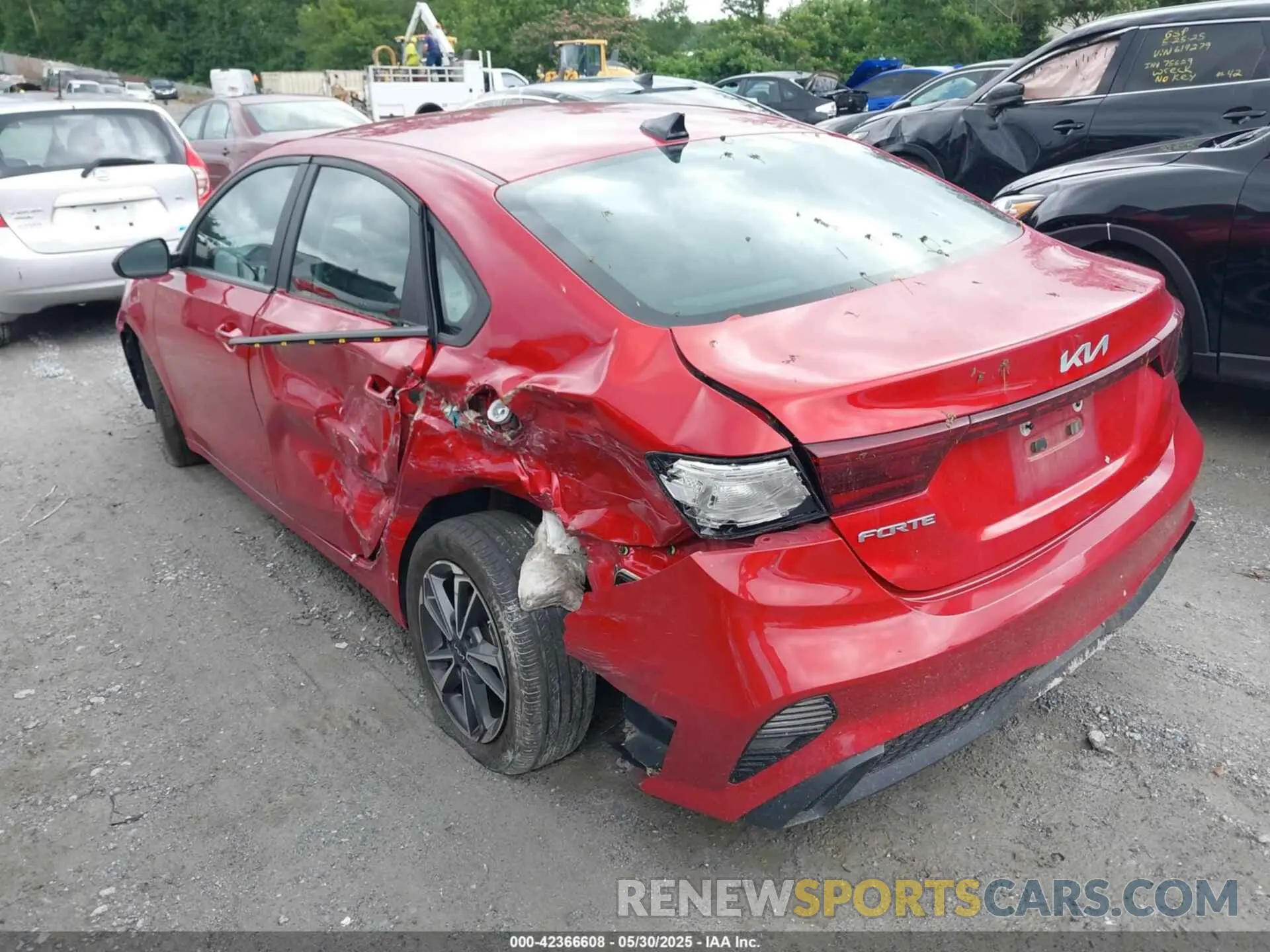 3 Photograph of a damaged car 3KPF24AD8PE582105 KIA FORTE 2023