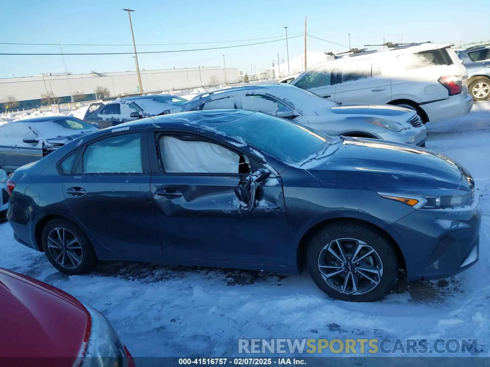 13 Photograph of a damaged car 3KPF24AD8PE582492 KIA FORTE 2023