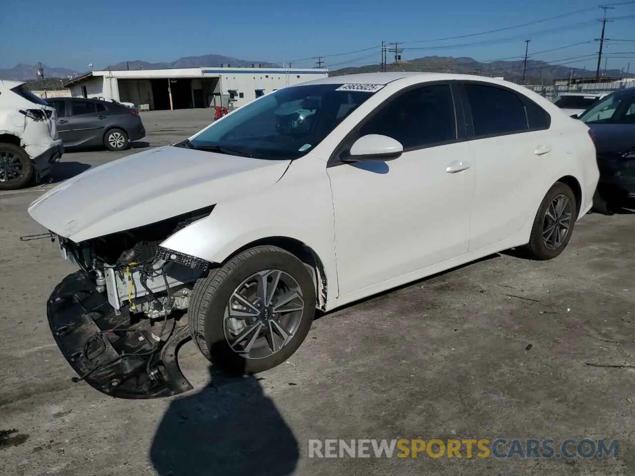 1 Photograph of a damaged car 3KPF24AD8PE609318 KIA FORTE 2023
