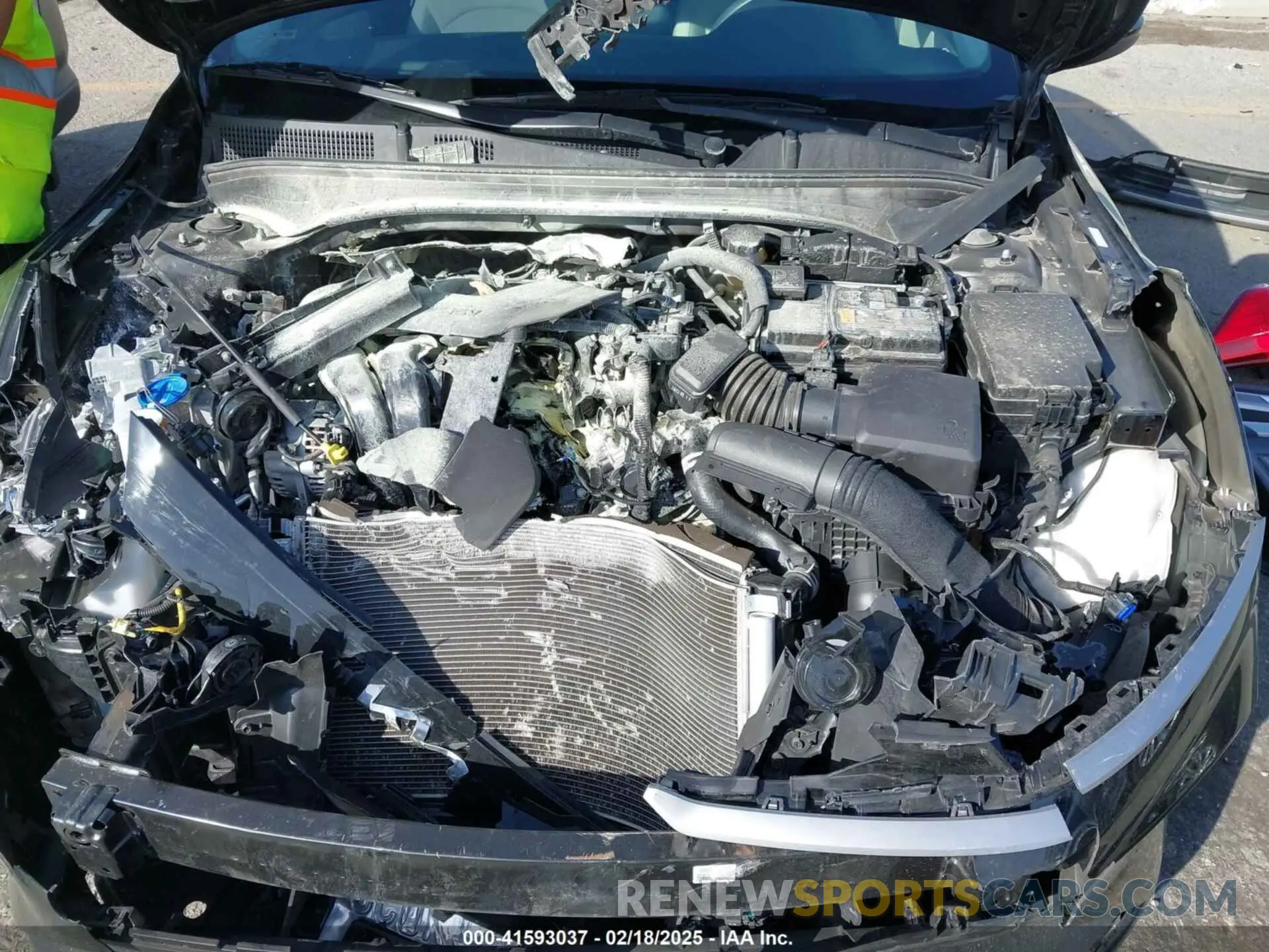 10 Photograph of a damaged car 3KPF24AD8PE637314 KIA FORTE 2023