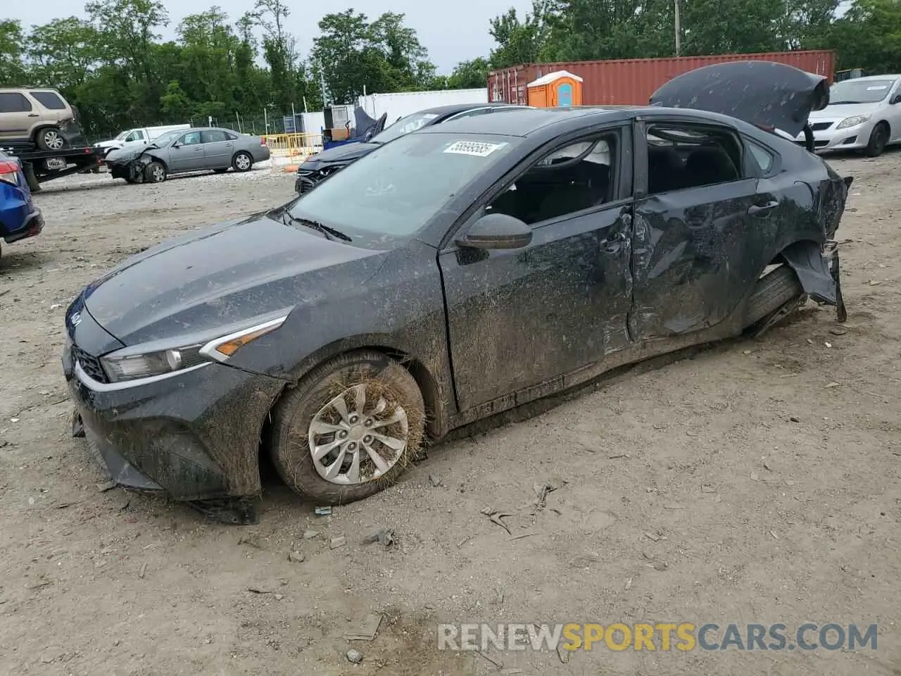 1 Photograph of a damaged car 3KPF24AD8PE646983 KIA FORTE 2023