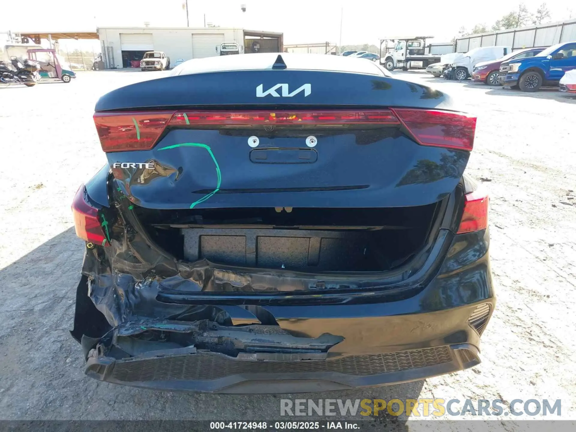 6 Photograph of a damaged car 3KPF24AD8PE653786 KIA FORTE 2023