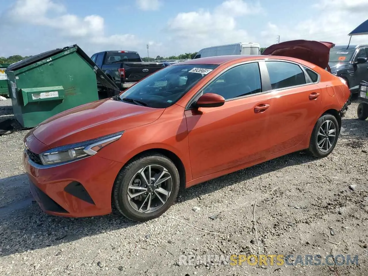 1 Photograph of a damaged car 3KPF24AD8PE677389 KIA FORTE 2023