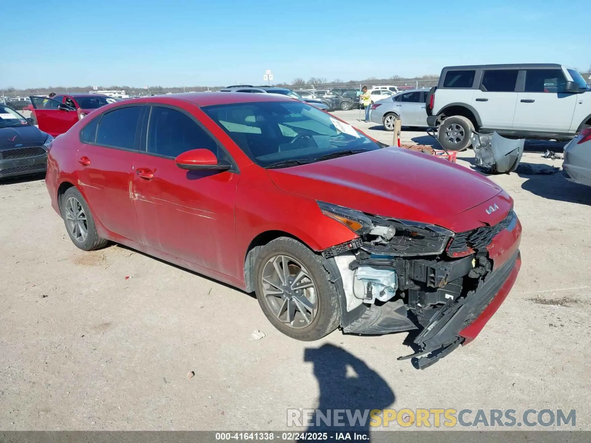1 Photograph of a damaged car 3KPF24AD8PE680891 KIA FORTE 2023