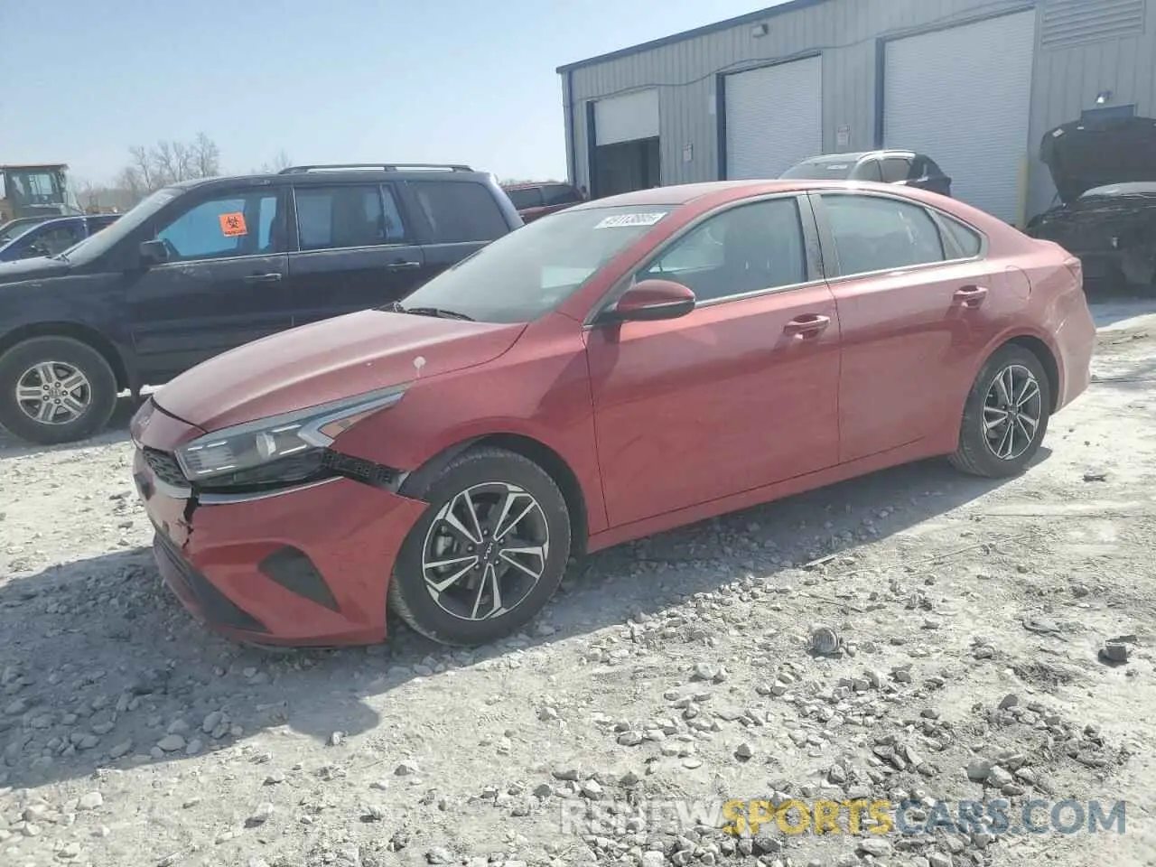 1 Photograph of a damaged car 3KPF24AD8PE681877 KIA FORTE 2023