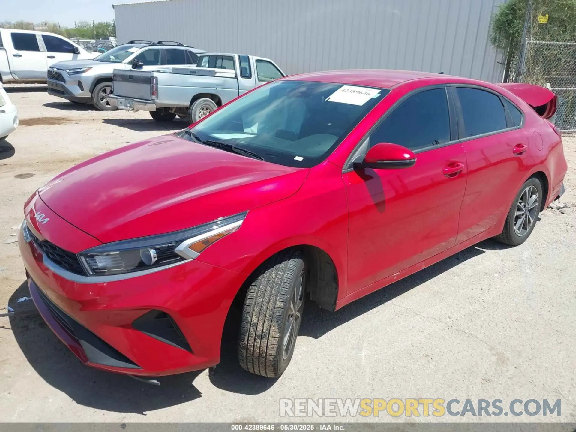 2 Photograph of a damaged car 3KPF24AD8PE683001 KIA FORTE 2023