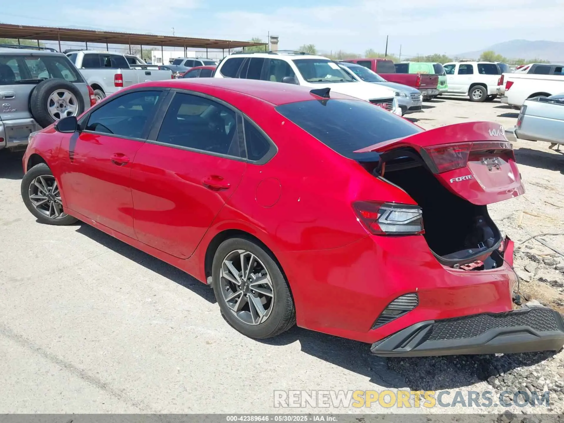 3 Photograph of a damaged car 3KPF24AD8PE683001 KIA FORTE 2023