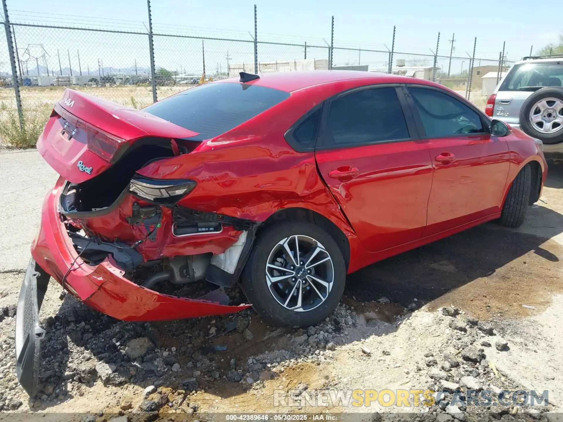 4 Photograph of a damaged car 3KPF24AD8PE683001 KIA FORTE 2023