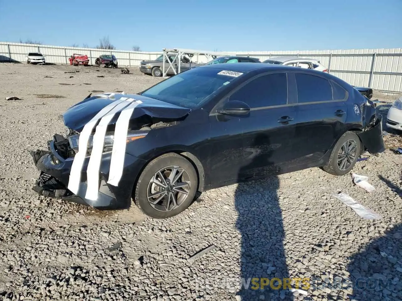 1 Photograph of a damaged car 3KPF24AD9PE519014 KIA FORTE 2023