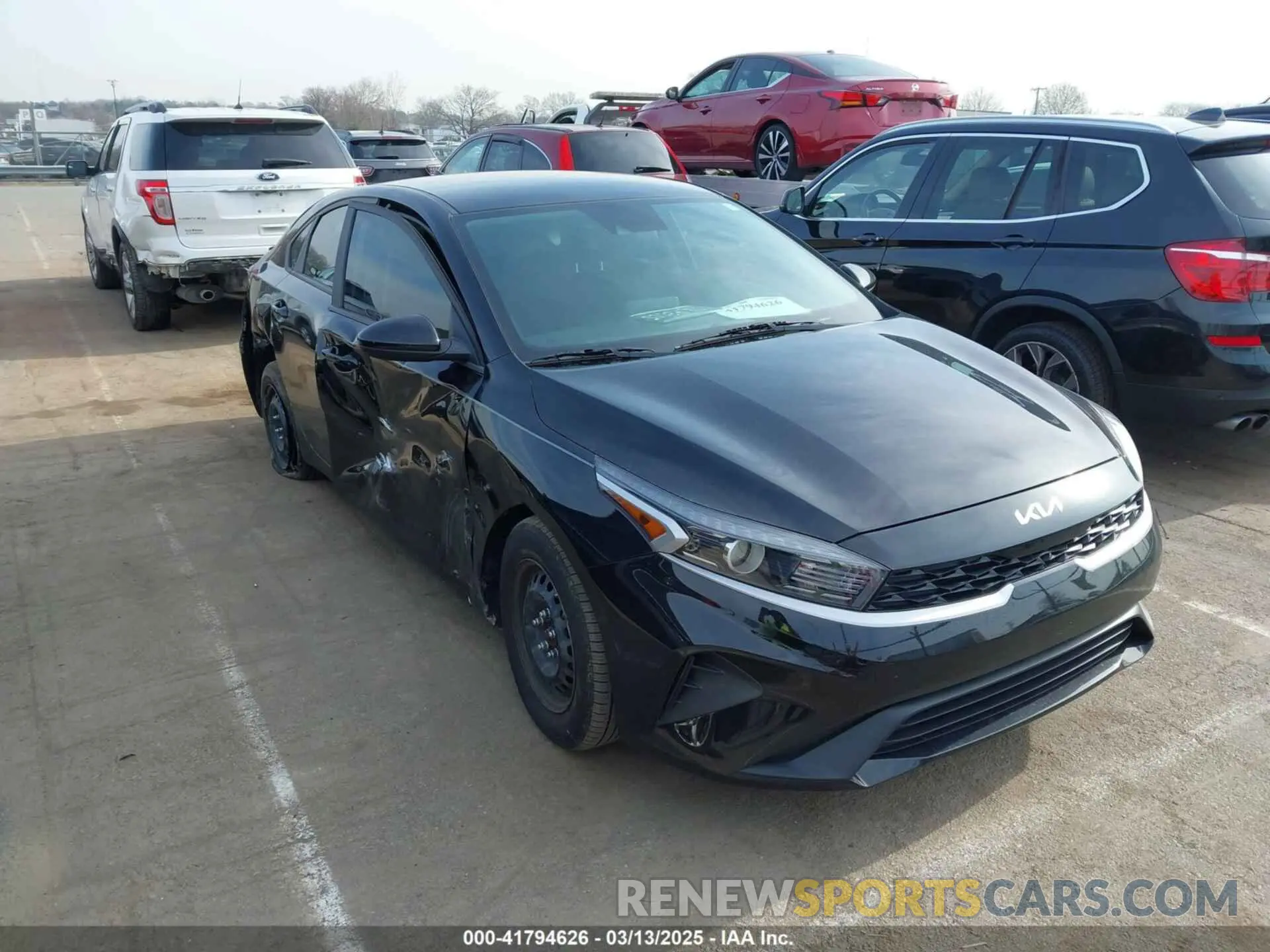 1 Photograph of a damaged car 3KPF24AD9PE551672 KIA FORTE 2023
