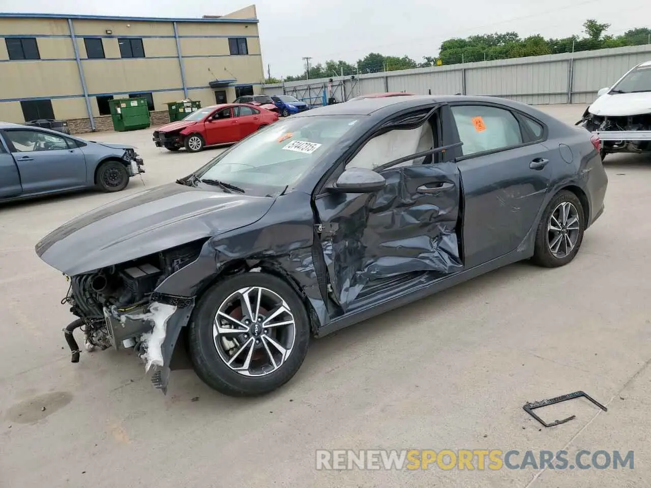 1 Photograph of a damaged car 3KPF24AD9PE571923 KIA FORTE 2023