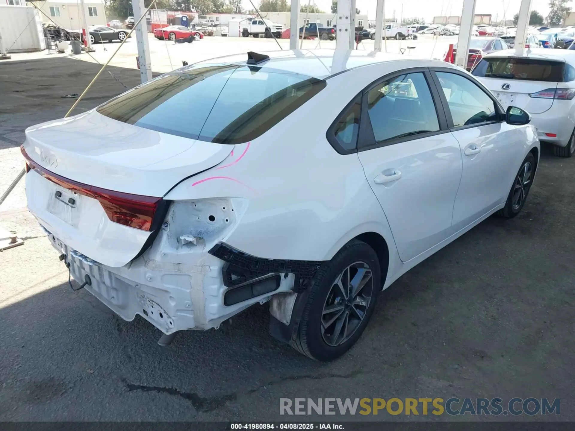 4 Photograph of a damaged car 3KPF24AD9PE578435 KIA FORTE 2023