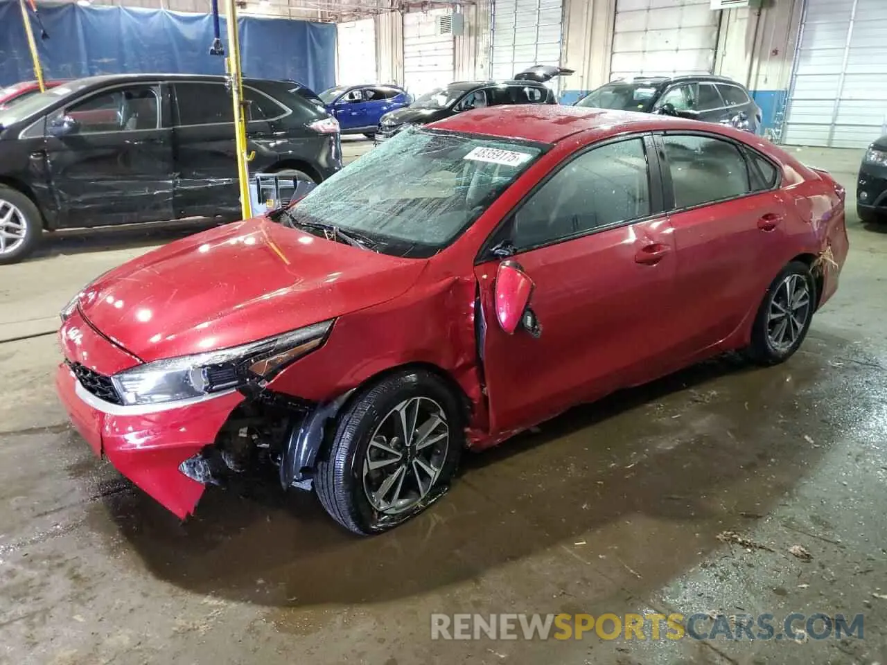 1 Photograph of a damaged car 3KPF24AD9PE597728 KIA FORTE 2023