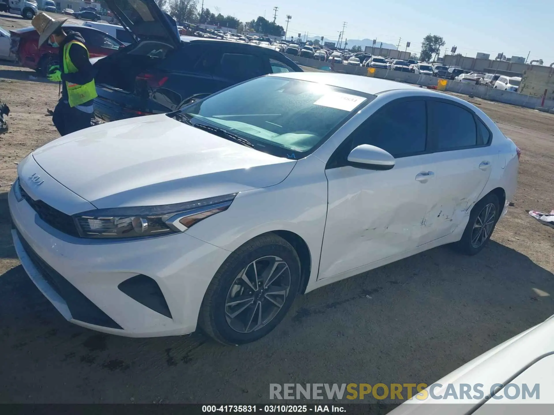 14 Photograph of a damaged car 3KPF24AD9PE605634 KIA FORTE 2023