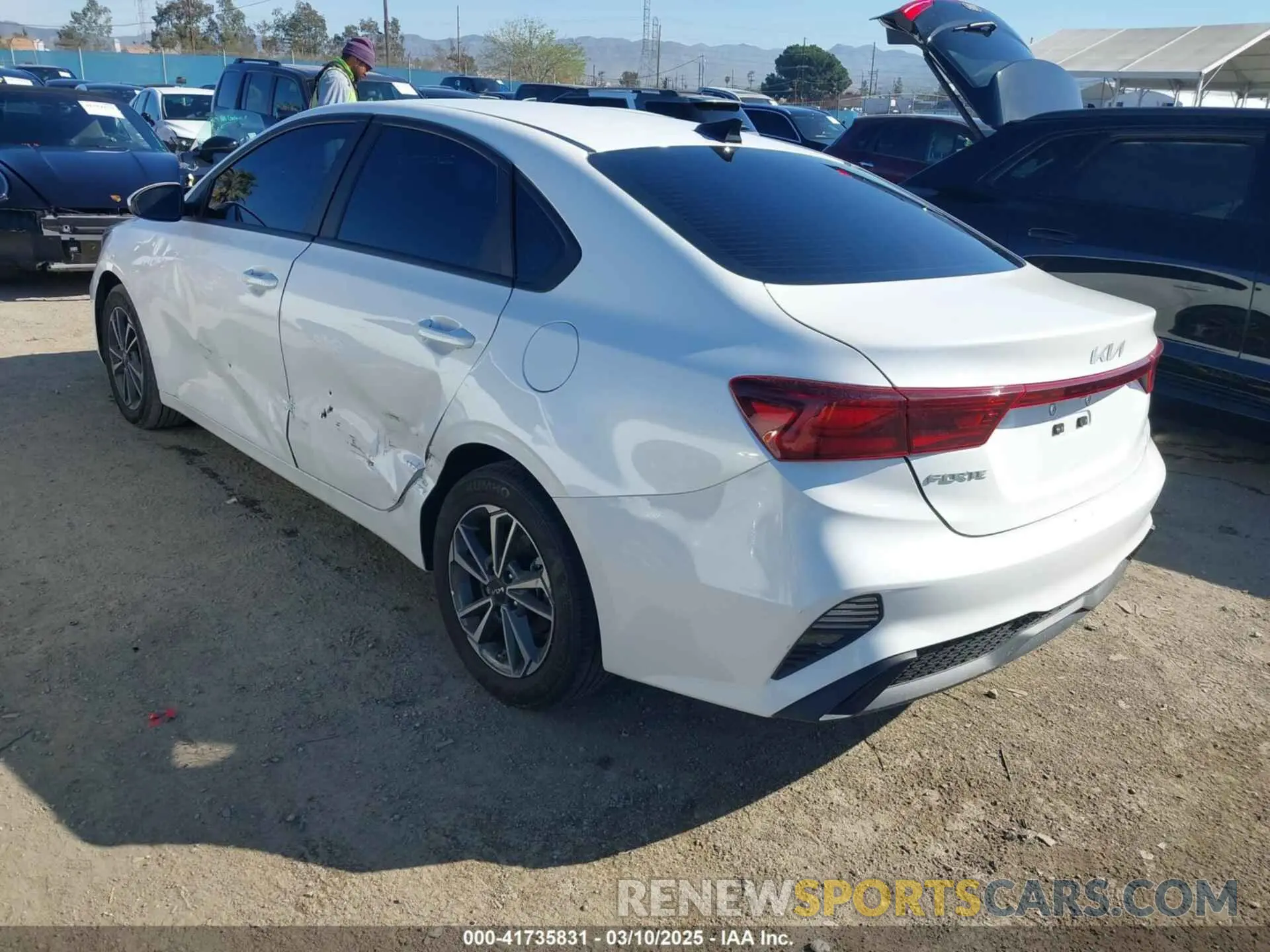 3 Photograph of a damaged car 3KPF24AD9PE605634 KIA FORTE 2023