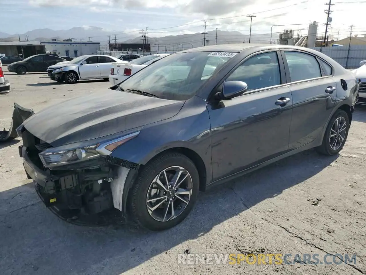 1 Photograph of a damaged car 3KPF24AD9PE610185 KIA FORTE 2023