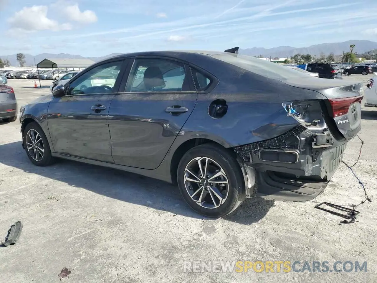 2 Photograph of a damaged car 3KPF24AD9PE610185 KIA FORTE 2023