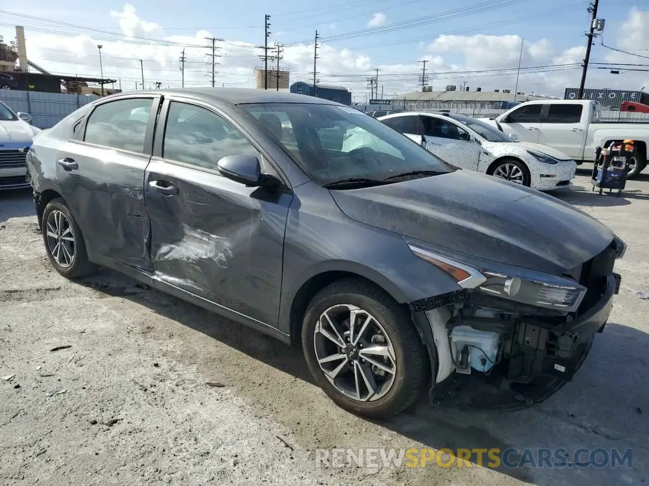 4 Photograph of a damaged car 3KPF24AD9PE610185 KIA FORTE 2023