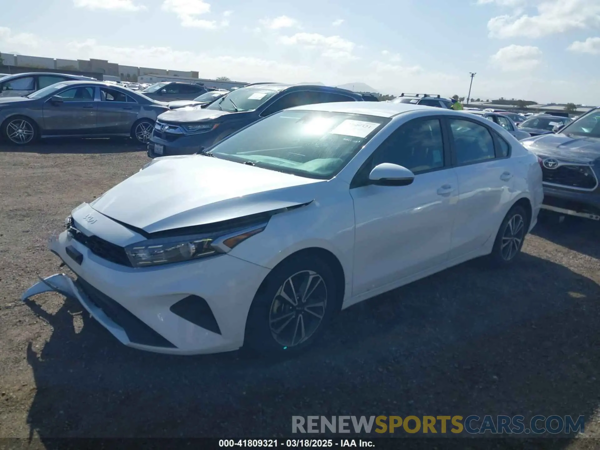 2 Photograph of a damaged car 3KPF24AD9PE618769 KIA FORTE 2023
