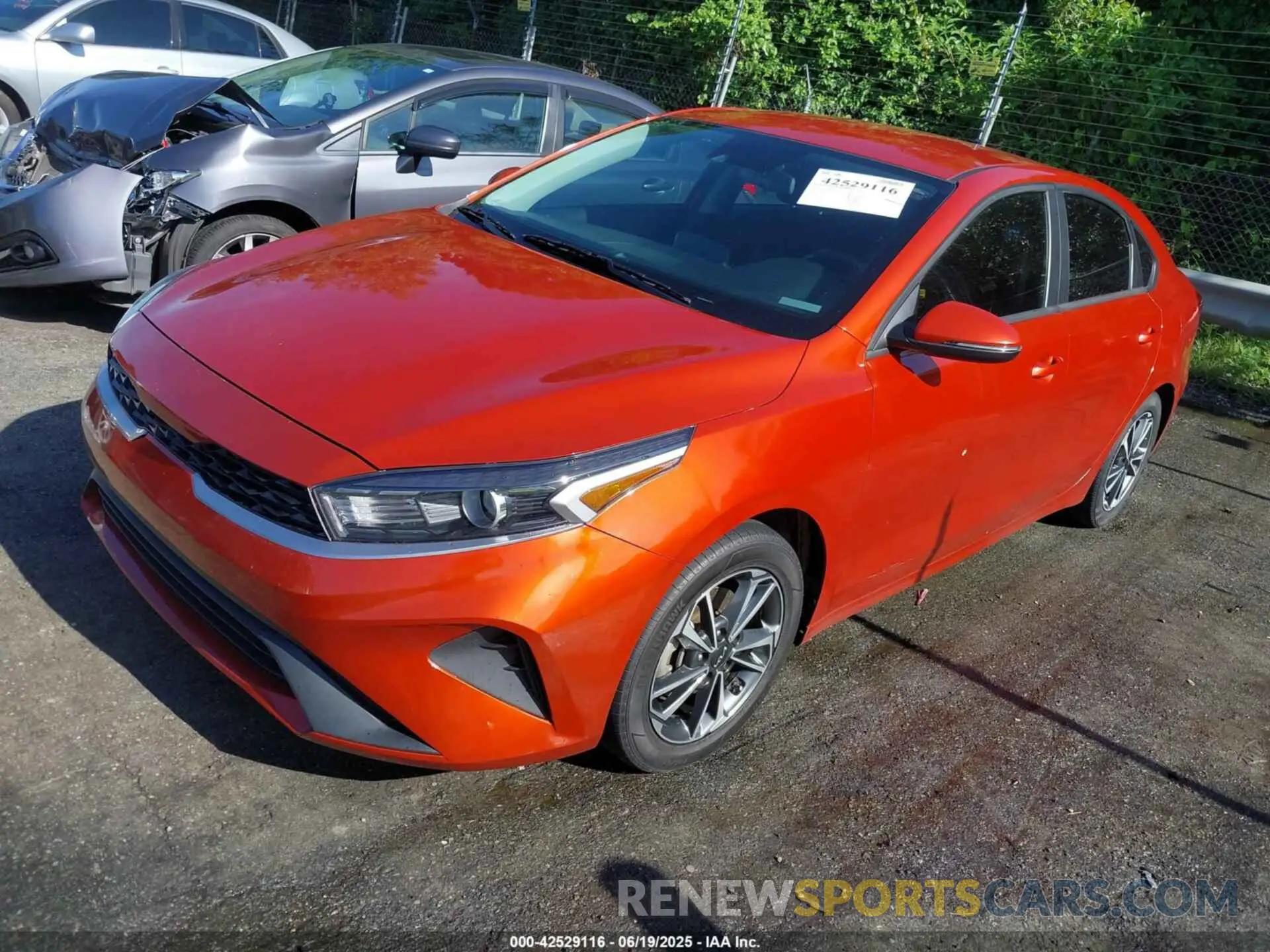 2 Photograph of a damaged car 3KPF24AD9PE620134 KIA FORTE 2023