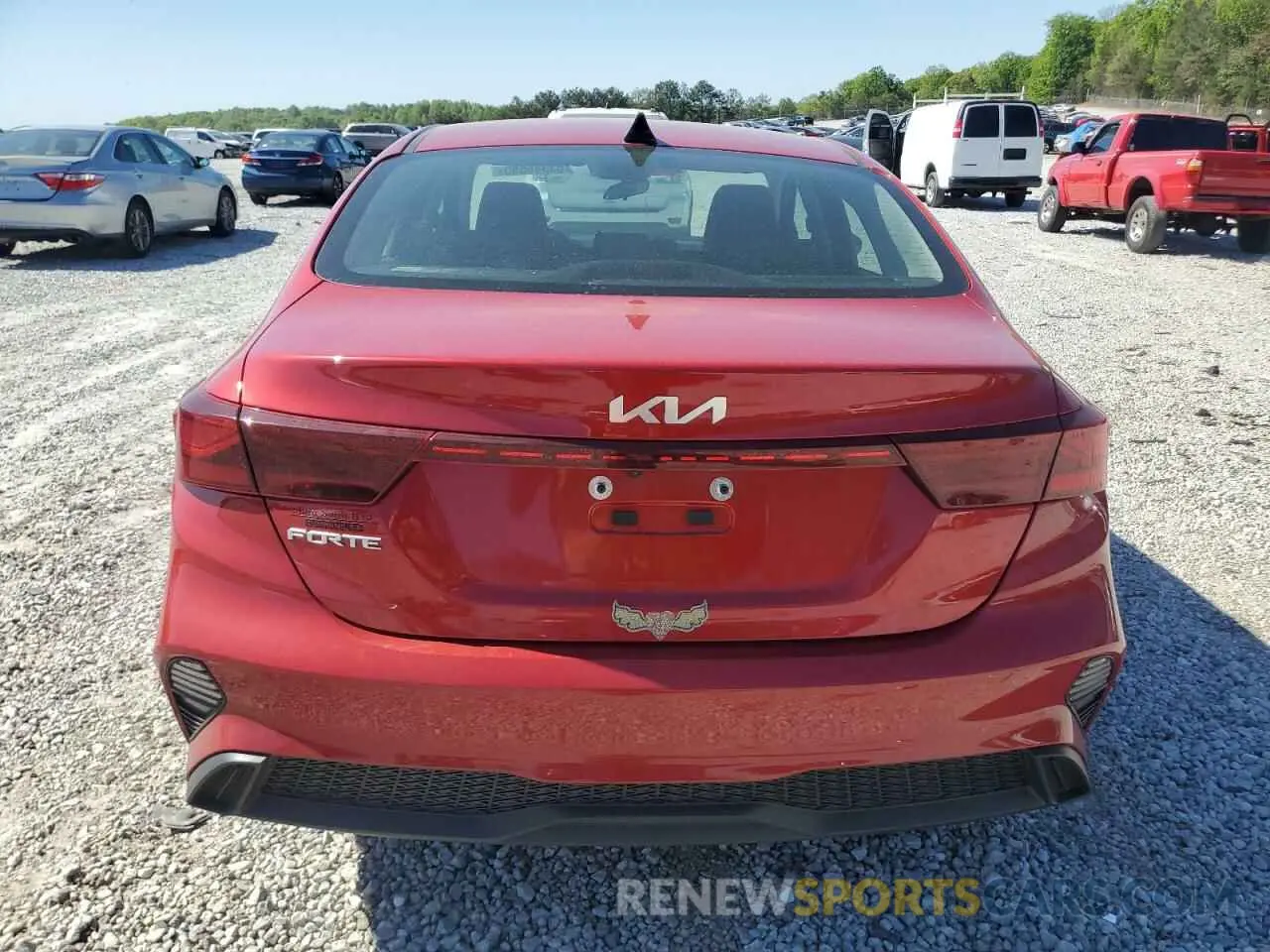 6 Photograph of a damaged car 3KPF24AD9PE623647 KIA FORTE 2023