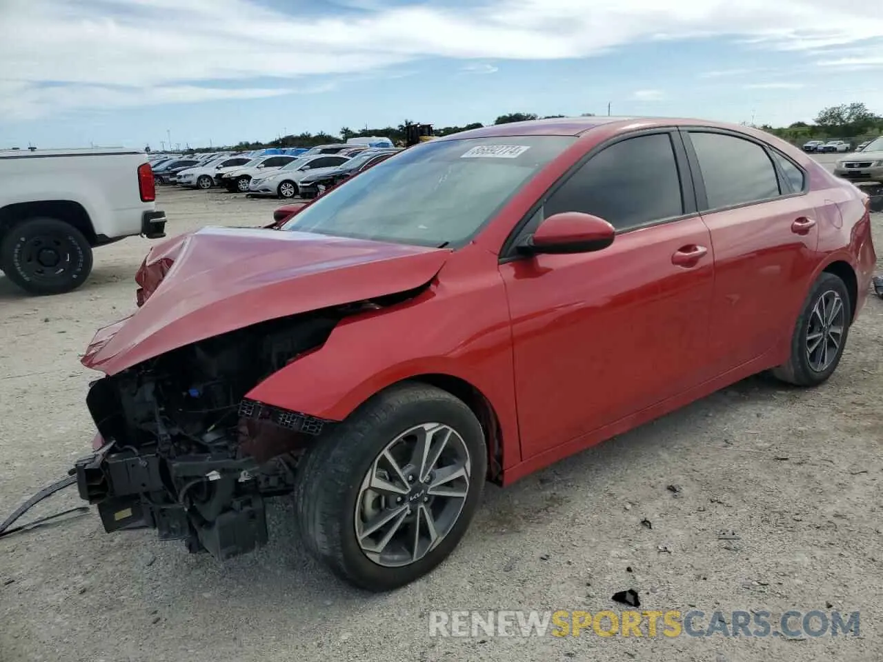 1 Photograph of a damaged car 3KPF24AD9PE626886 KIA FORTE 2023
