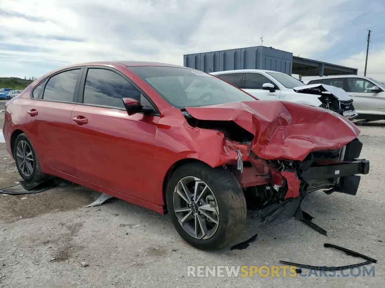 4 Photograph of a damaged car 3KPF24AD9PE626886 KIA FORTE 2023